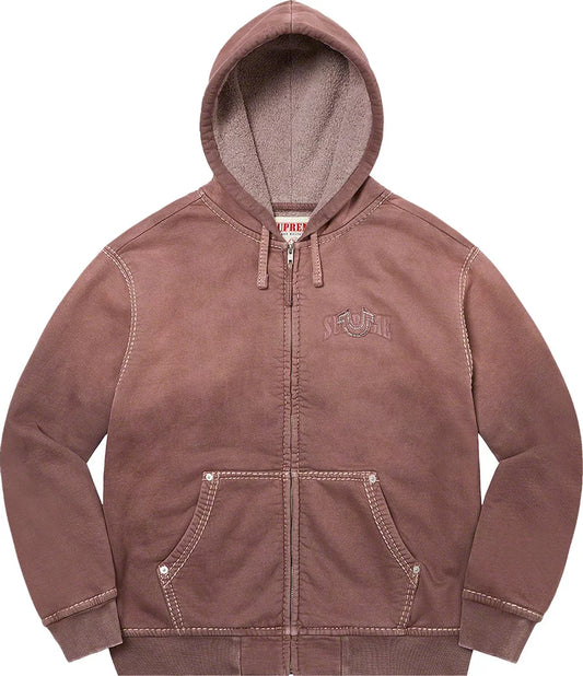 Supreme True Religion Zip Up Hooded Sweatshirt (FW22) Brown