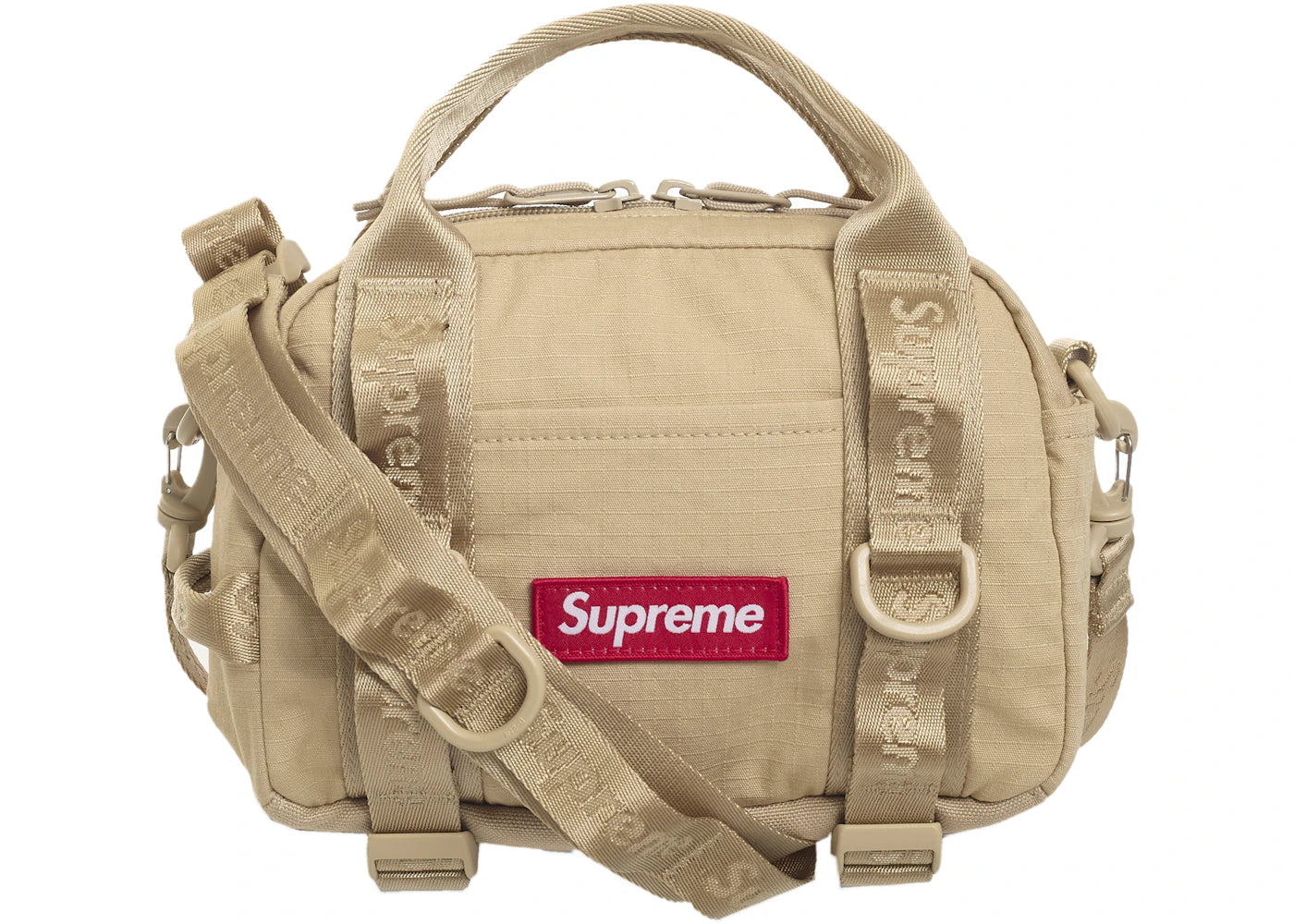 Supreme Mini Duffle Bag (SS26) Tan -1