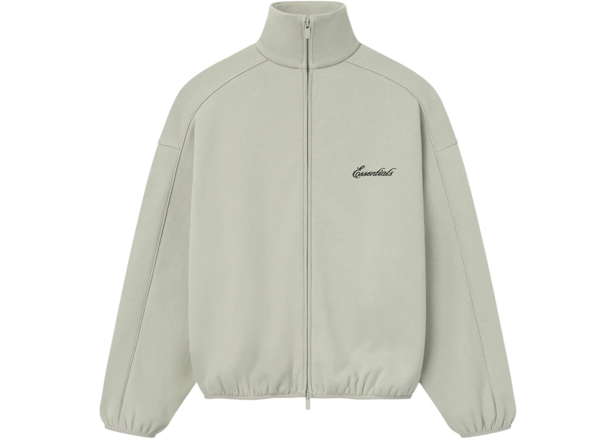 Fear of God Essentials Modern Piping Track Jacket Abbey Stone/ Abbey Stone -1