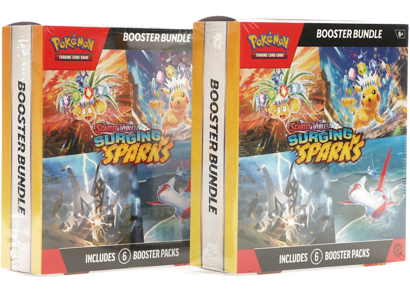 Pokémon Scarlet & Violet Surging Sparks Booster Bundle Box 2x Lot -1