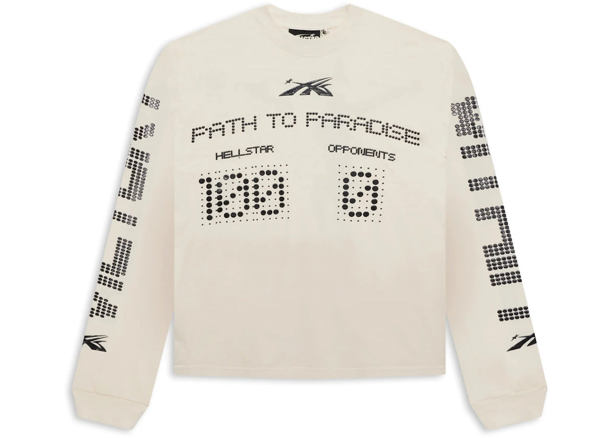 Hellstar Scoreboard L/S T-shirt White -1