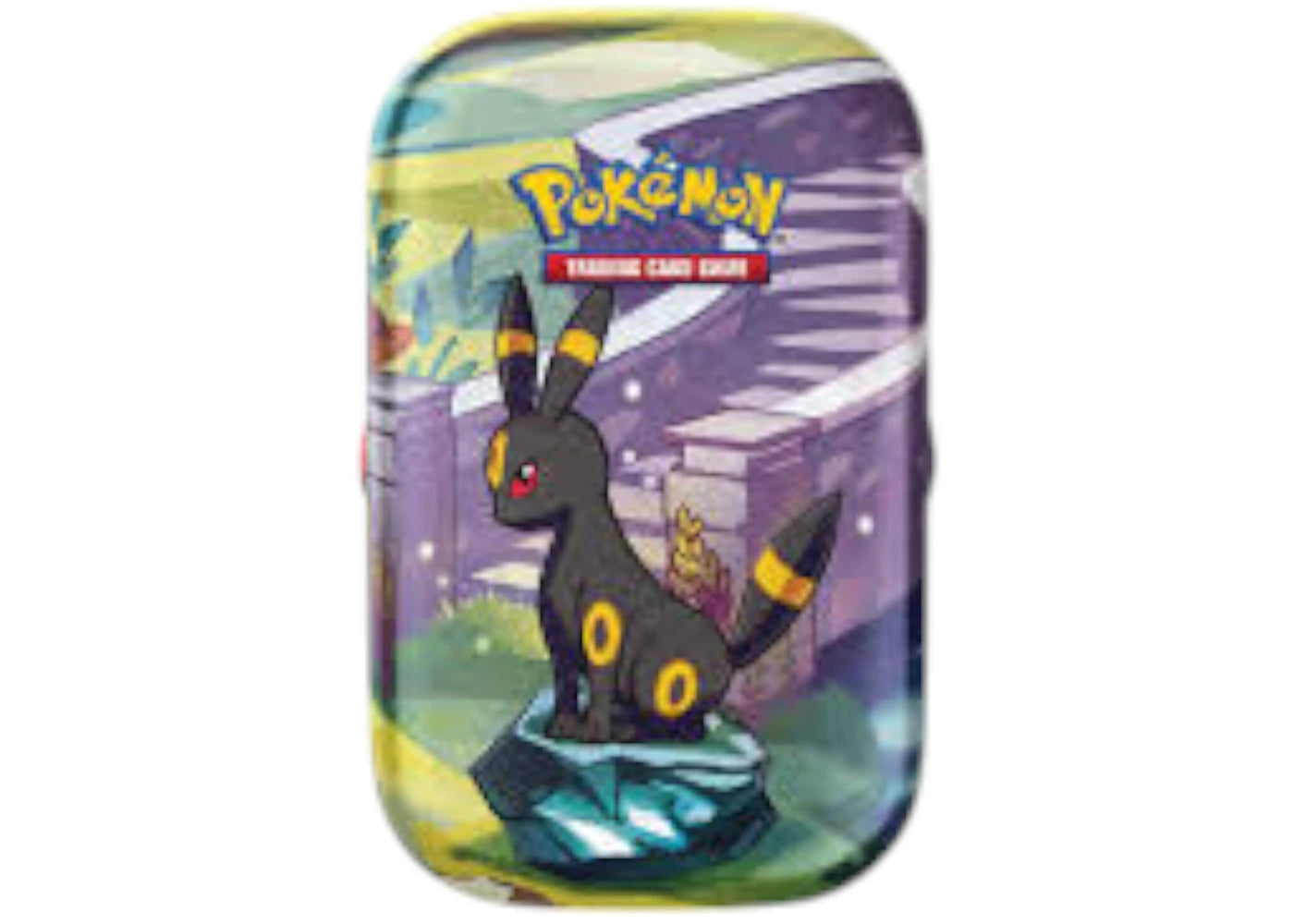 2025 Pokémon Scarlet Violet Prismatic Evolutions Umbreon Tin -1
