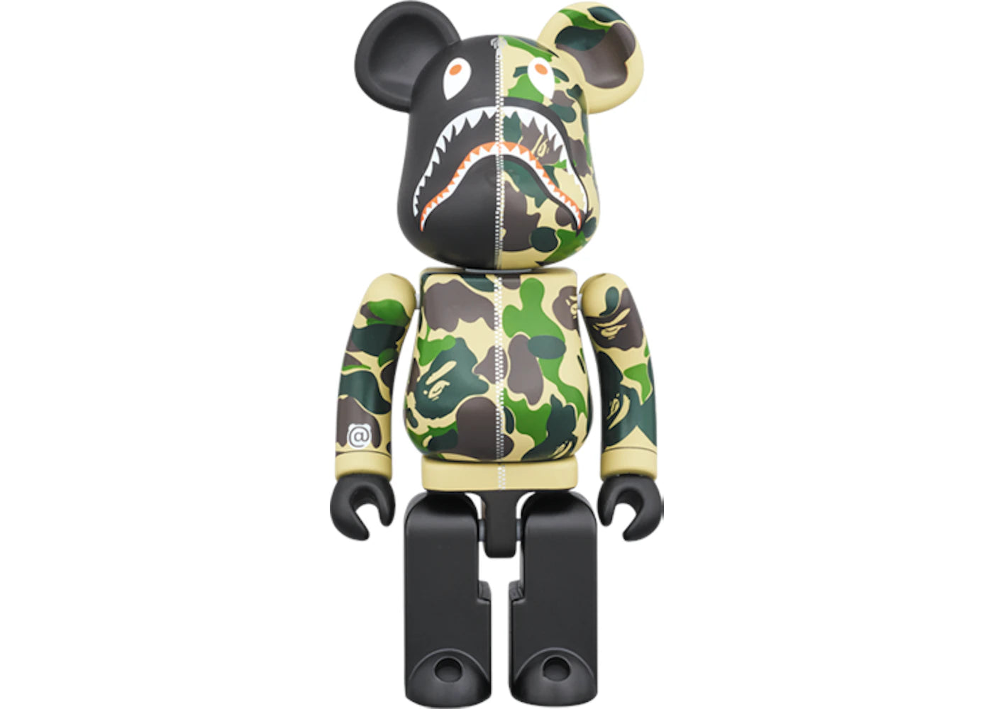 Bearbrick x BAPE Superalloy ABC Camo Shark 200% -1