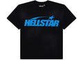 Hellstar Classic T-shirt (Gel Print) Black/Blue -1