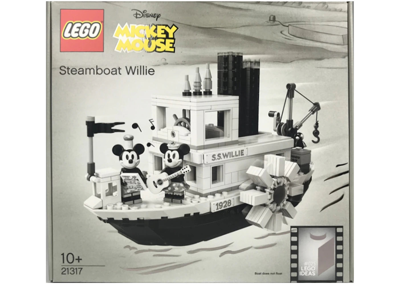 LEGO Ideas Steamboat Willie Set 21317 -1