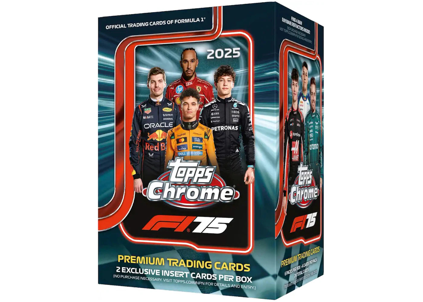 2025 Topps Chrome Formula 1 Blaster Box -1