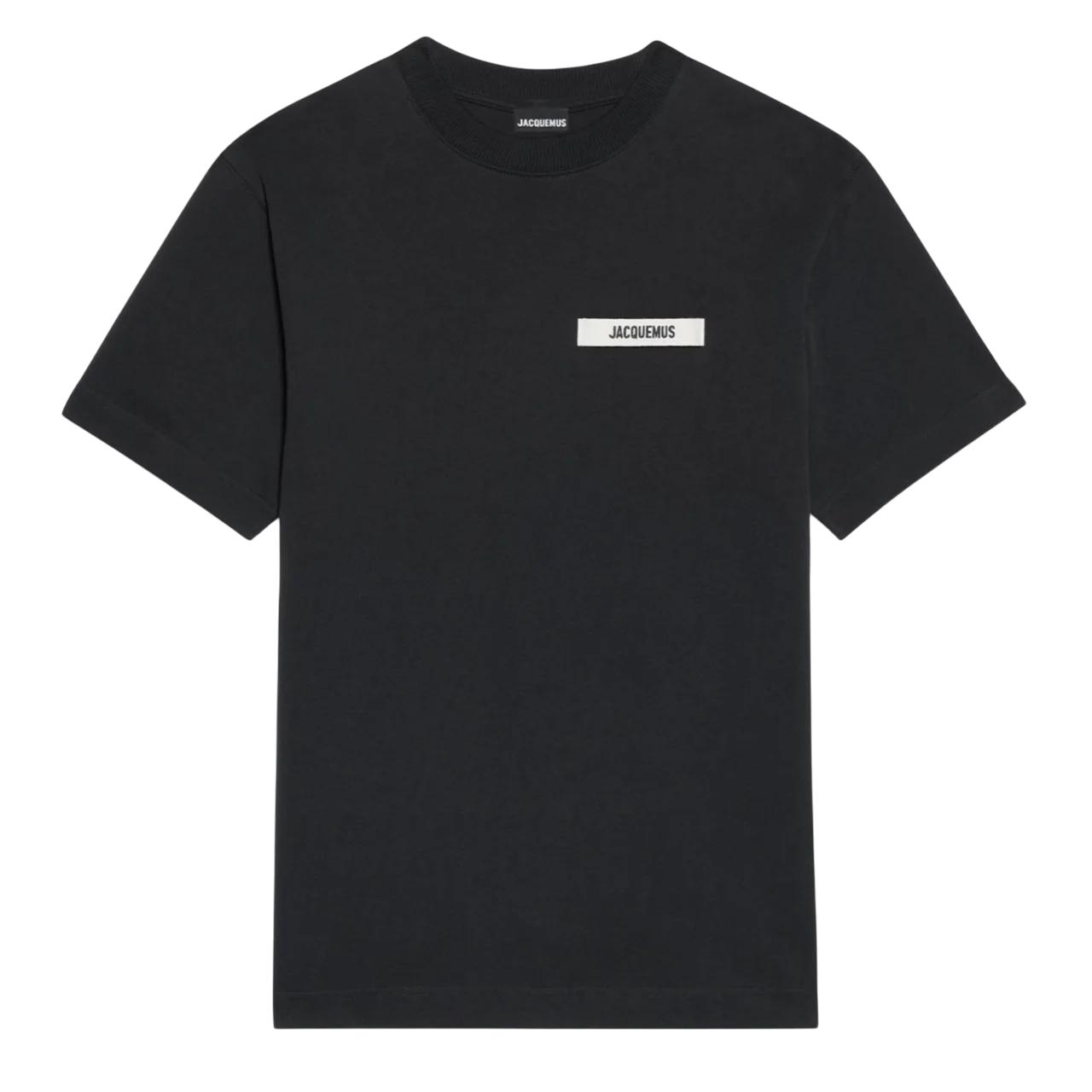 Le T-shirt Gros Grain Jacquemus Black -1