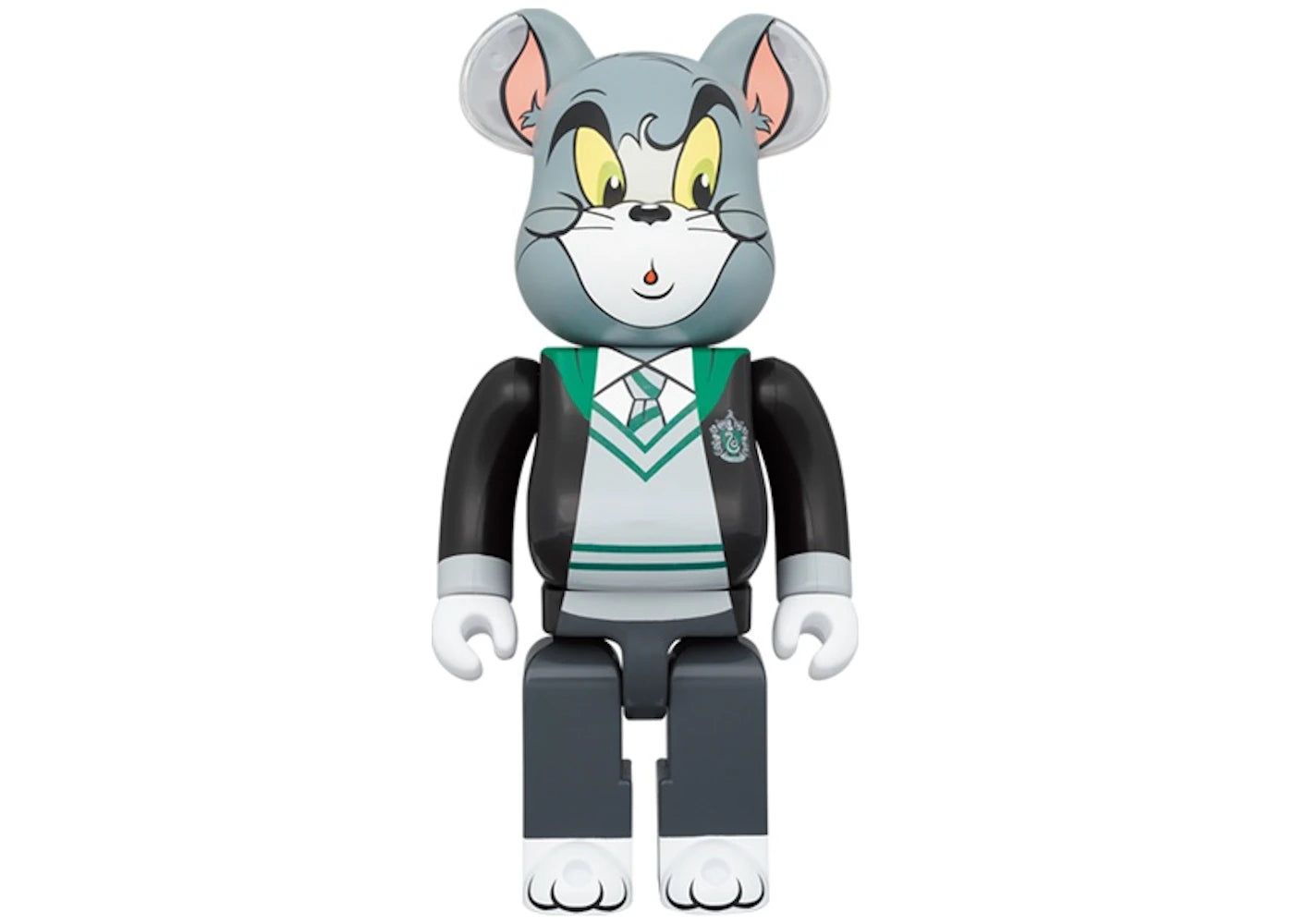 Bearbrick x Tom and Jerry: Tom in Hogwarts House Robe 1000% -1