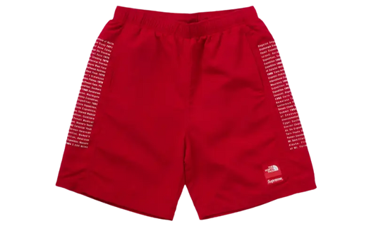 Supreme The North Face Nylon Short Red - MTHOR SHOP