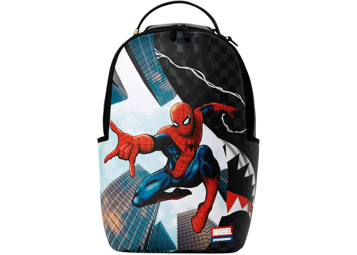 Sprayground Spiderman Official Collab Protect The City Backpack Multicolor -1