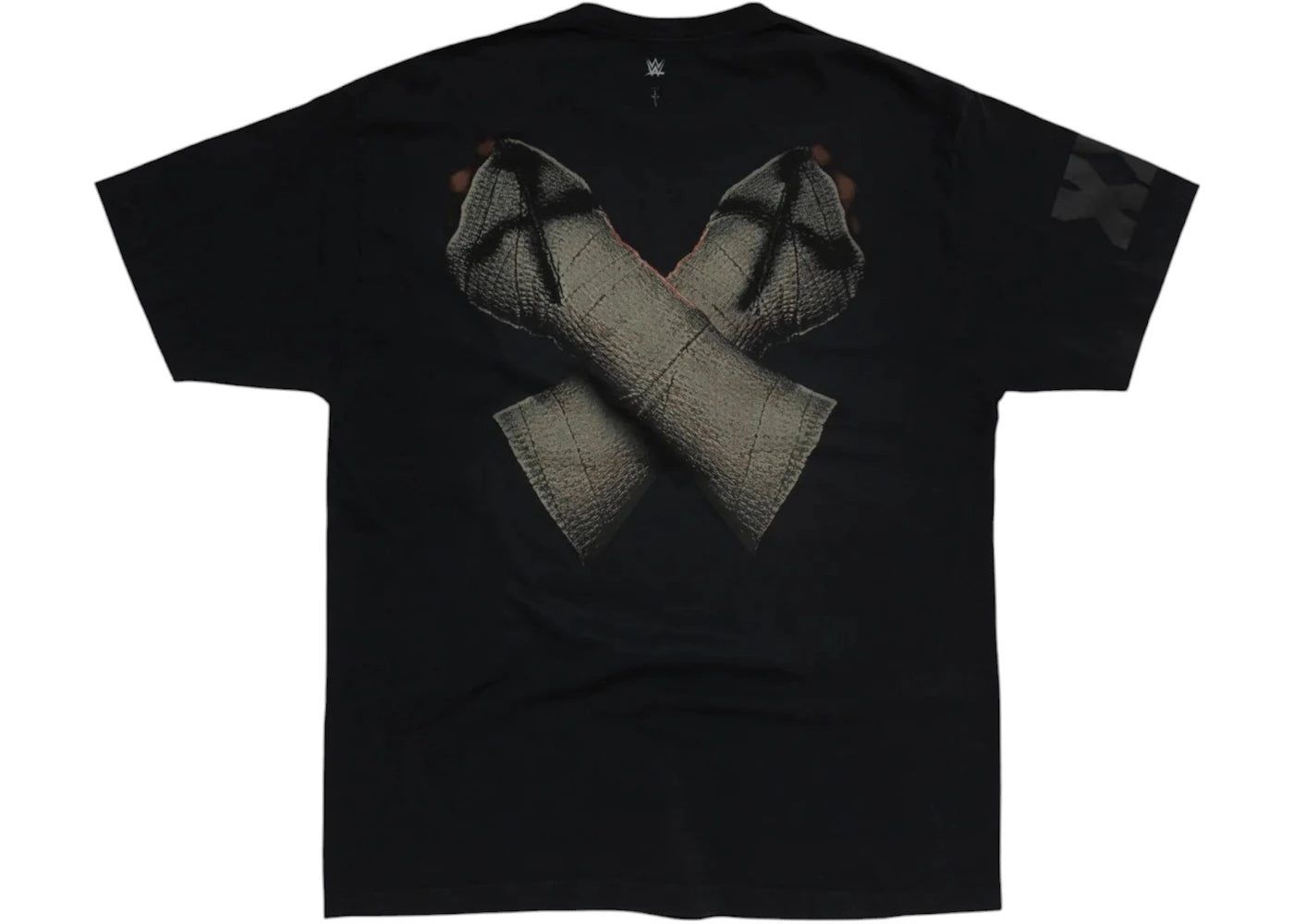 Travis Scott x WWE Straight Edge CM Punk Tee Black -1