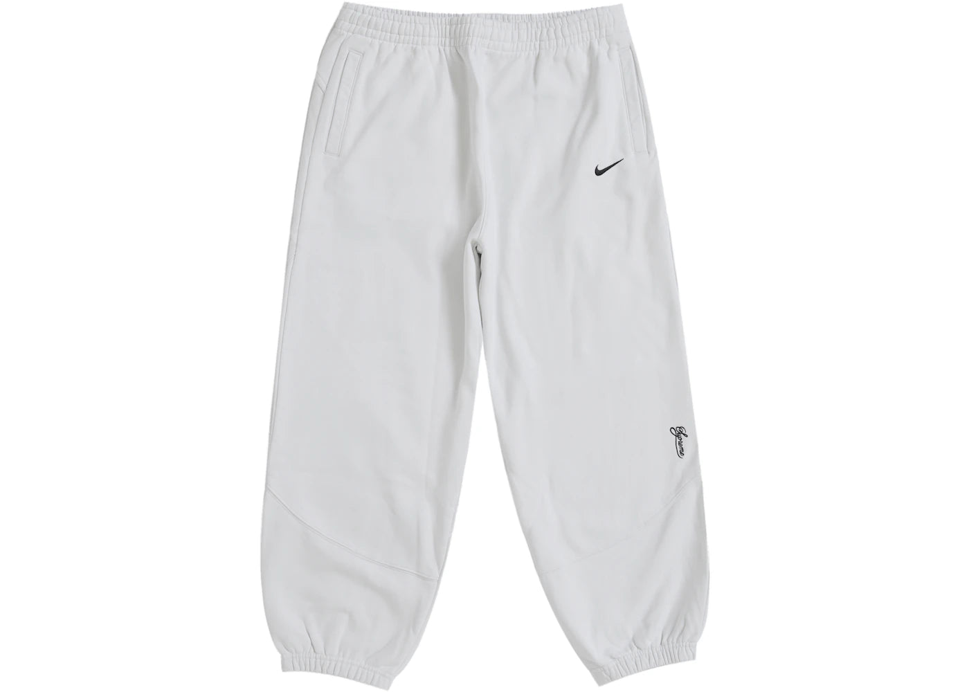 Supreme Nike Sweatpant (SS25) White -1