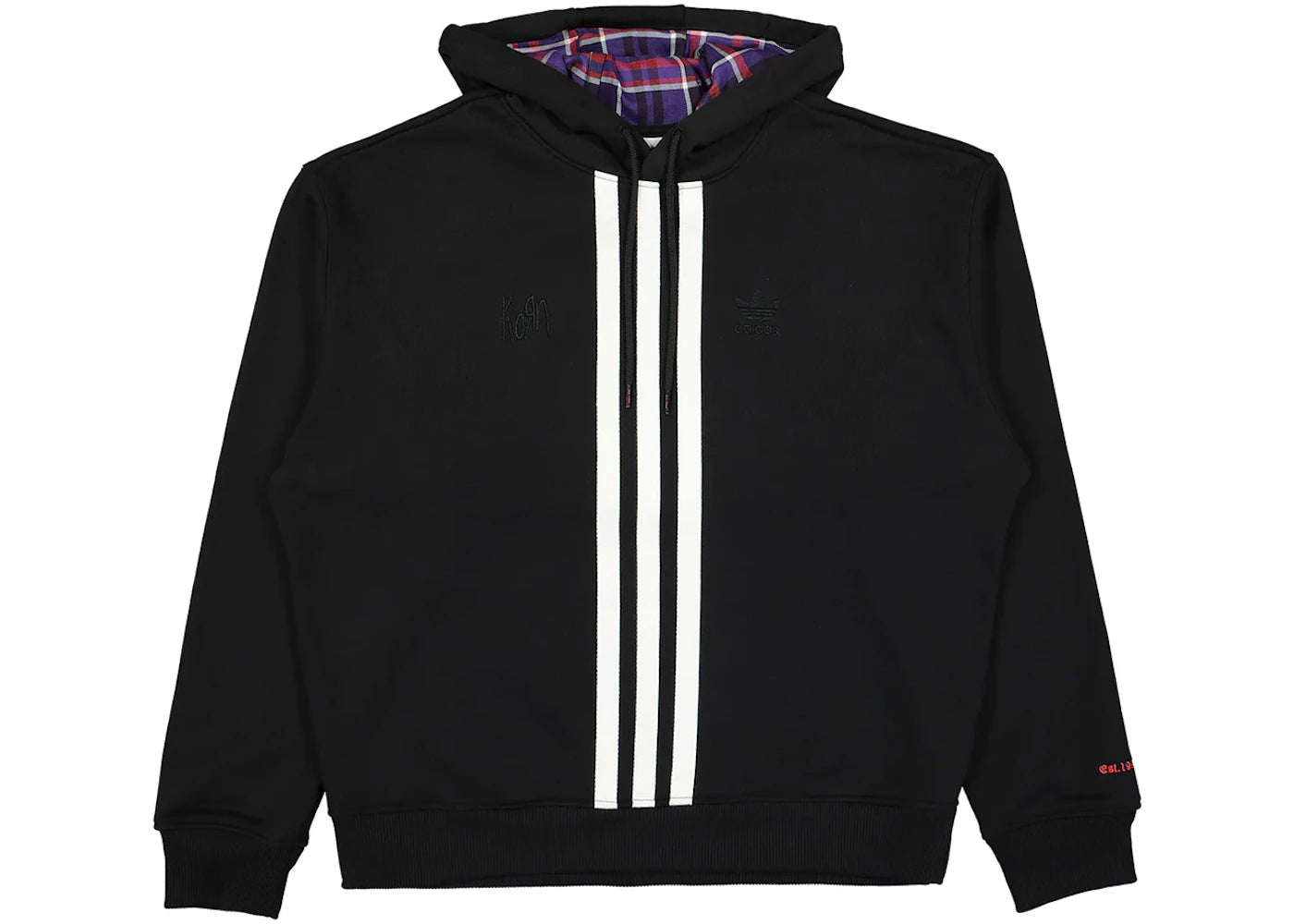 adidas x KoRn Hoodie (FW24) Black -1