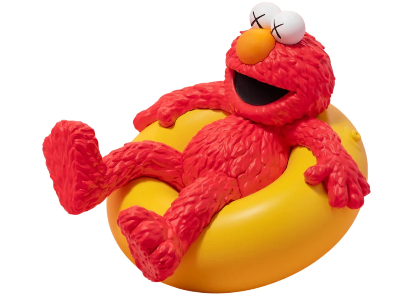 KAWS x Sesame Street Water Parade Elmo Figure -1