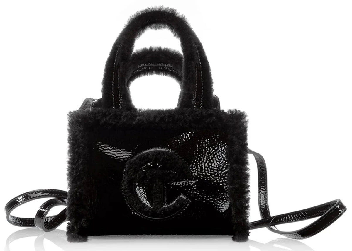 Telfar x UGG Small Shopper Crinkle Black -1
