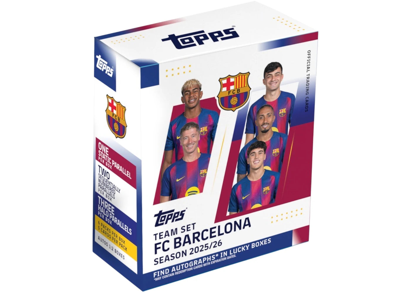2025/26 Topps FC Barcelona Factory Sealed Team Set Hobby Box -1
