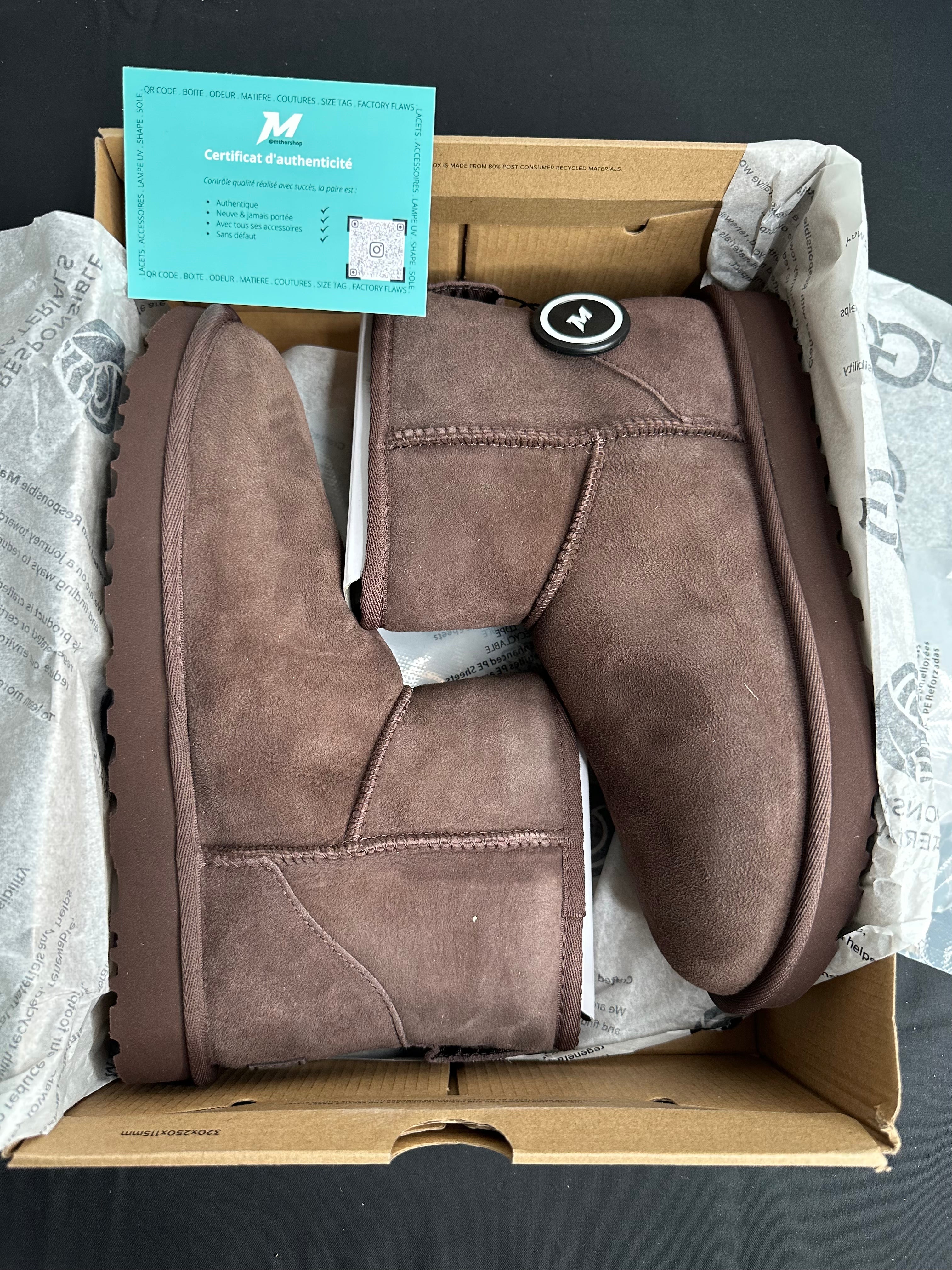 UGG Classic Mini II Boot Burnt Cedar Look