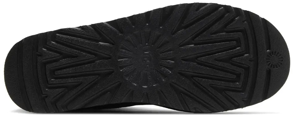 UGG Classic Ultra Mini Platform Boot Black (W) sole