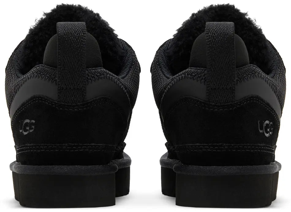 UGG Lowmel Black (W) heel counter