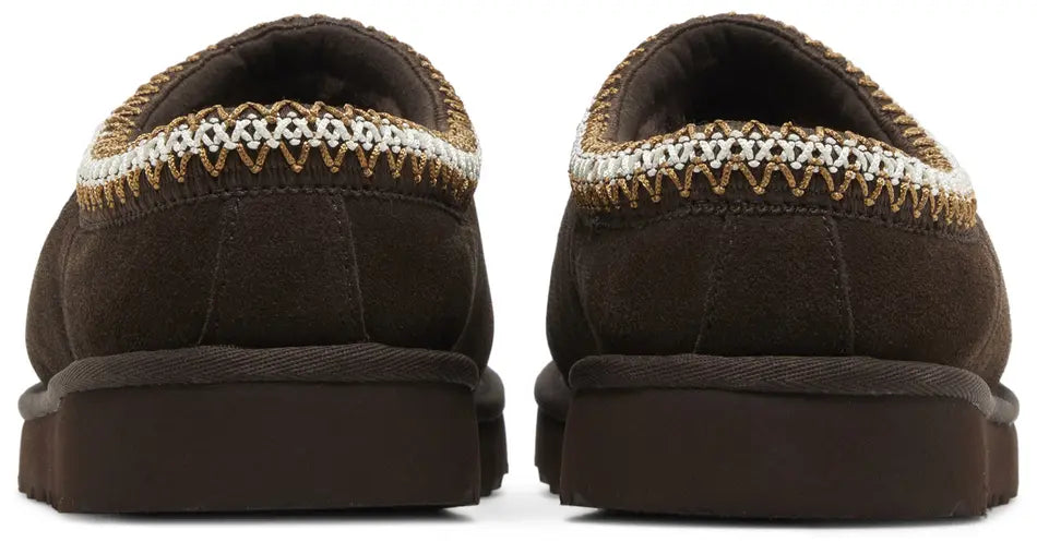 UGG Tasman Slipper Dusted Cocoa heel counter