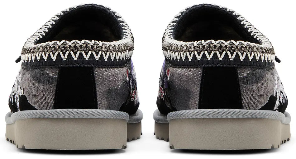 UGG Tasman Slipper Palace Black Camo heel counter