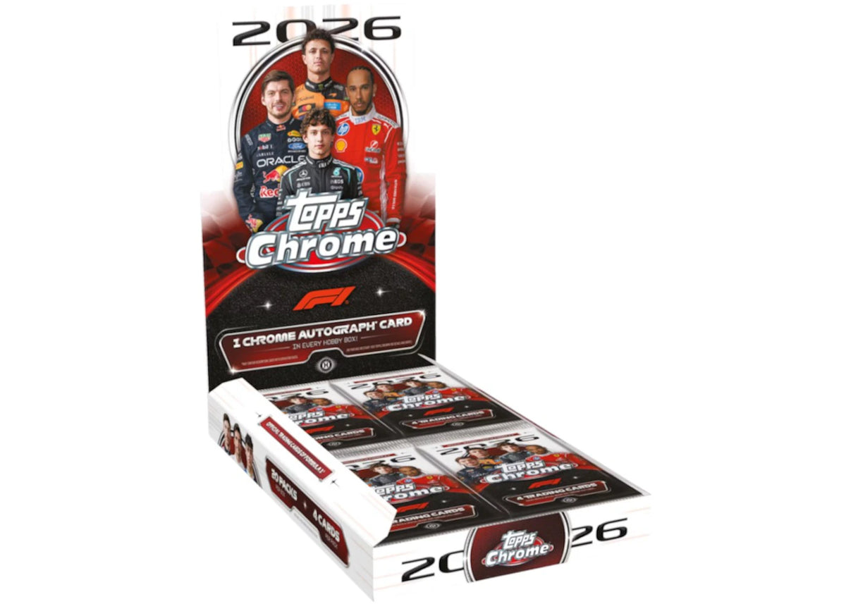 2026 Topps Chrome Formula 1 Hobby Box -1