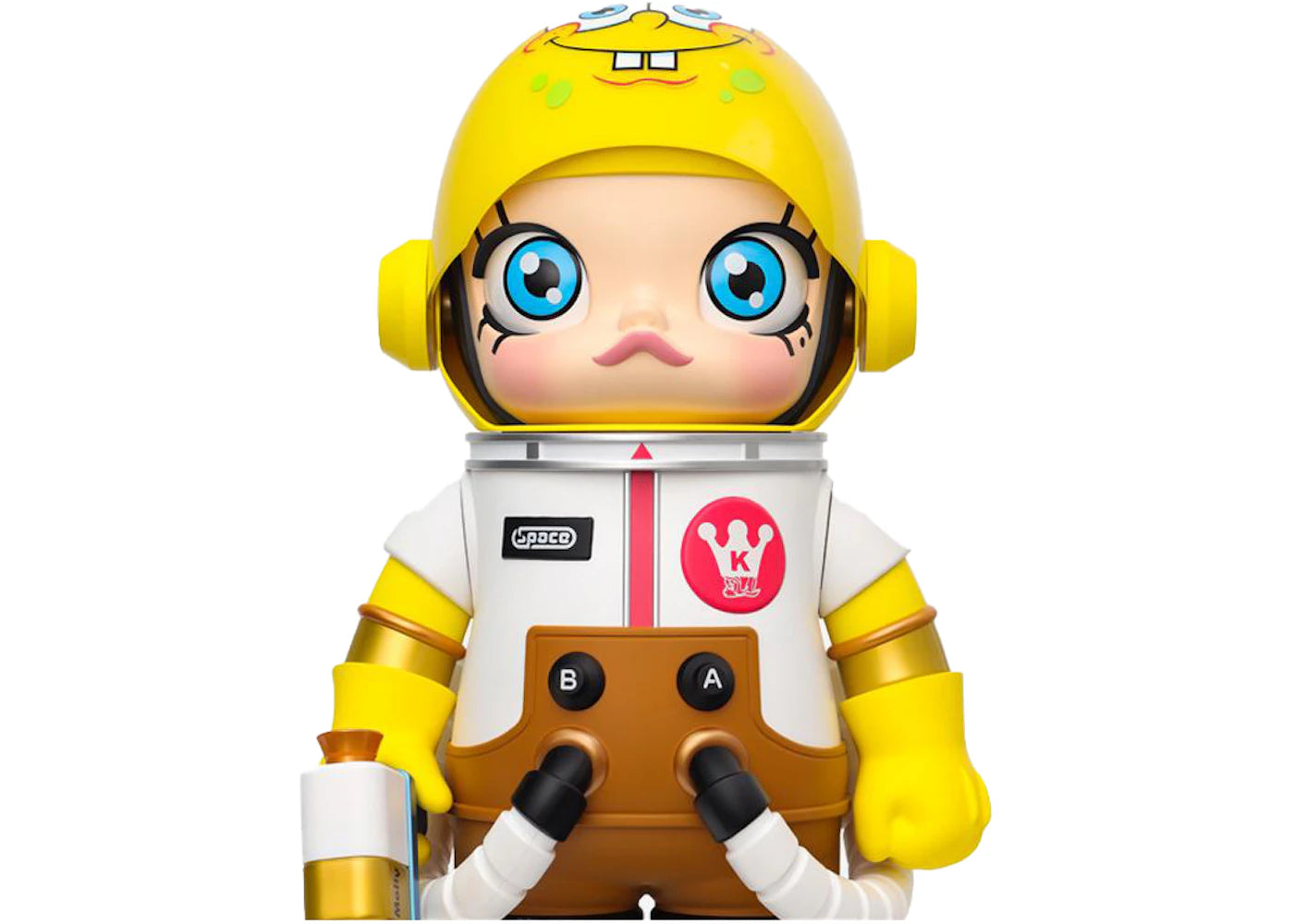 Pop Mart x Space Molly x Spongebob 400% Figure -1