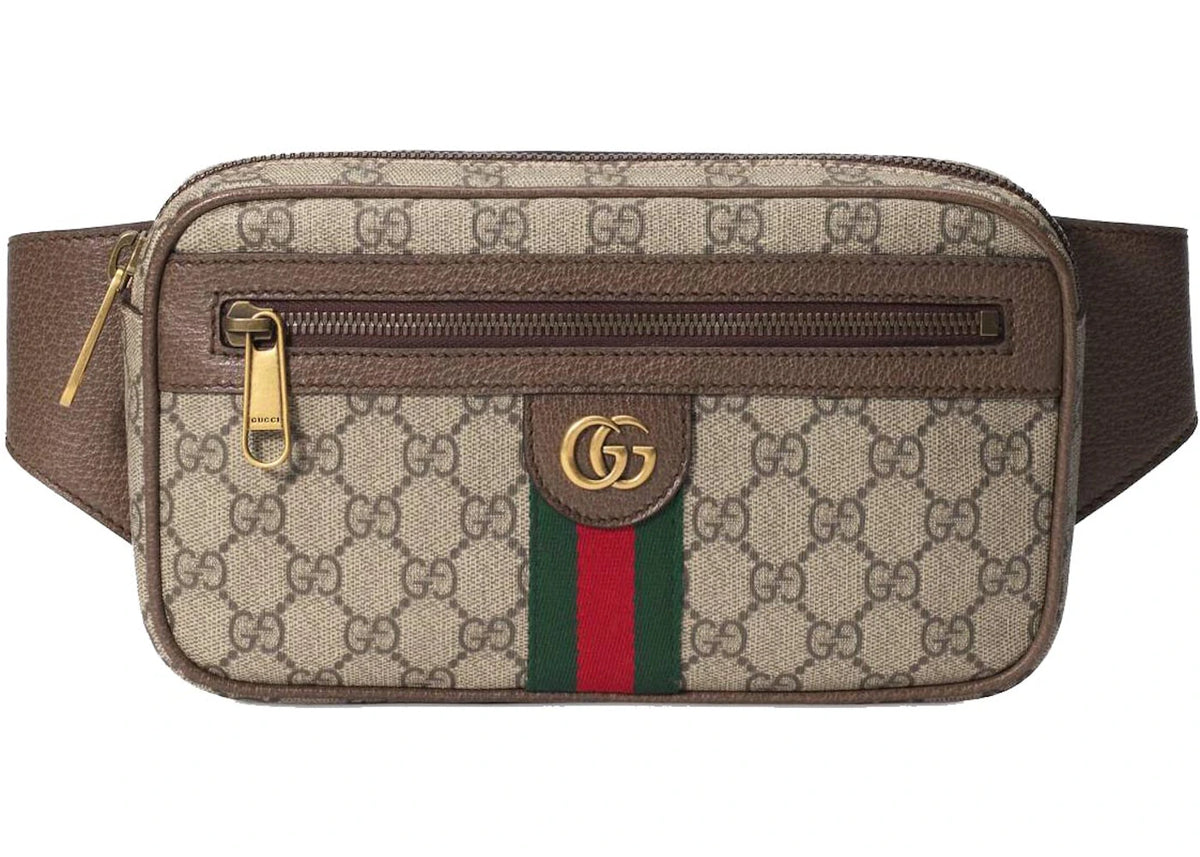 Gucci Ophidia GG Belt Bag Medium Beige/Ebony -1
