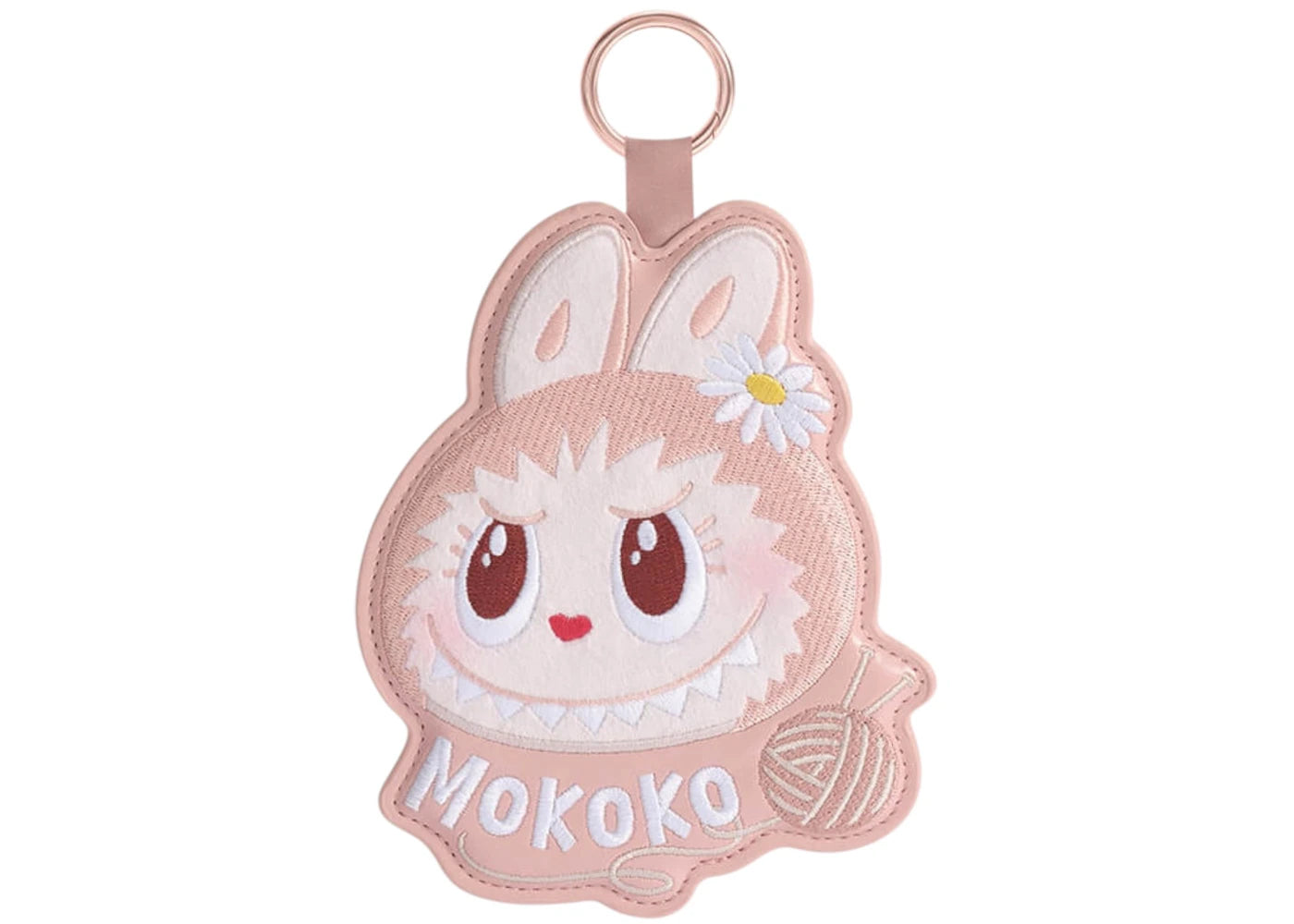 Pop Mart Labubu The Monsters Fall into Sweaters Series Mokoko Card Holder -1