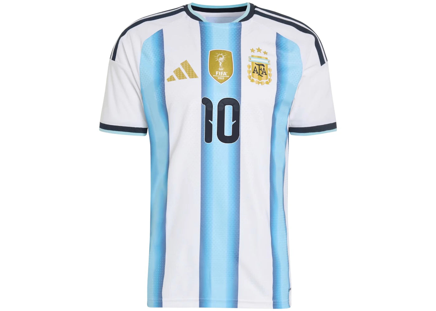 adidas Argentina 26 Home Authentic Messi Jersey White/Icey Blue/Light Blue -1