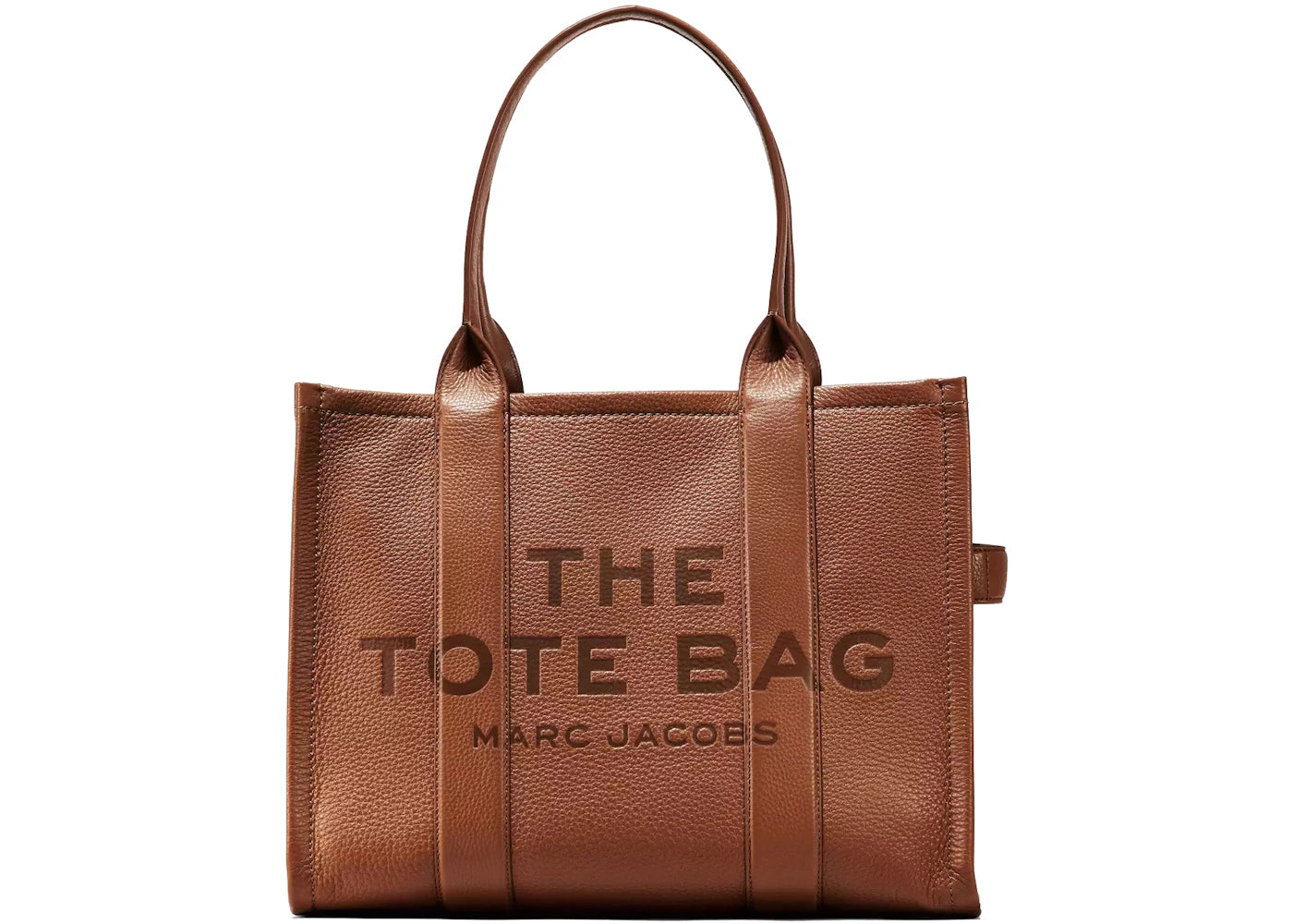 Marc Jacobs The Leather Tote Bag Large Argan Oil -1