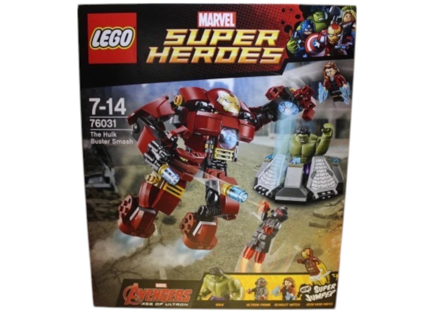 LEGO Marvel Avengers Super Heroes Hulk Buster Smash Set 76031 -1