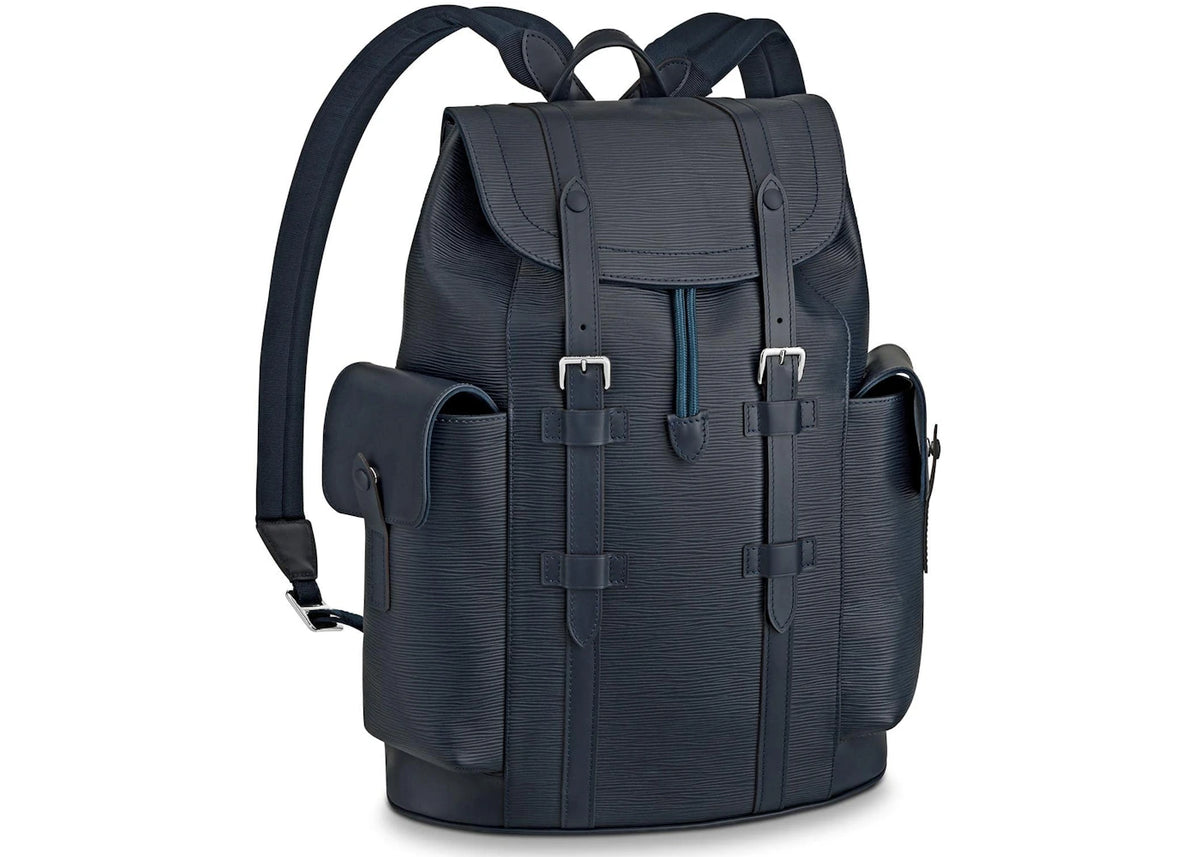Louis Vuitton Christopher Epi PM Navy Blue -1