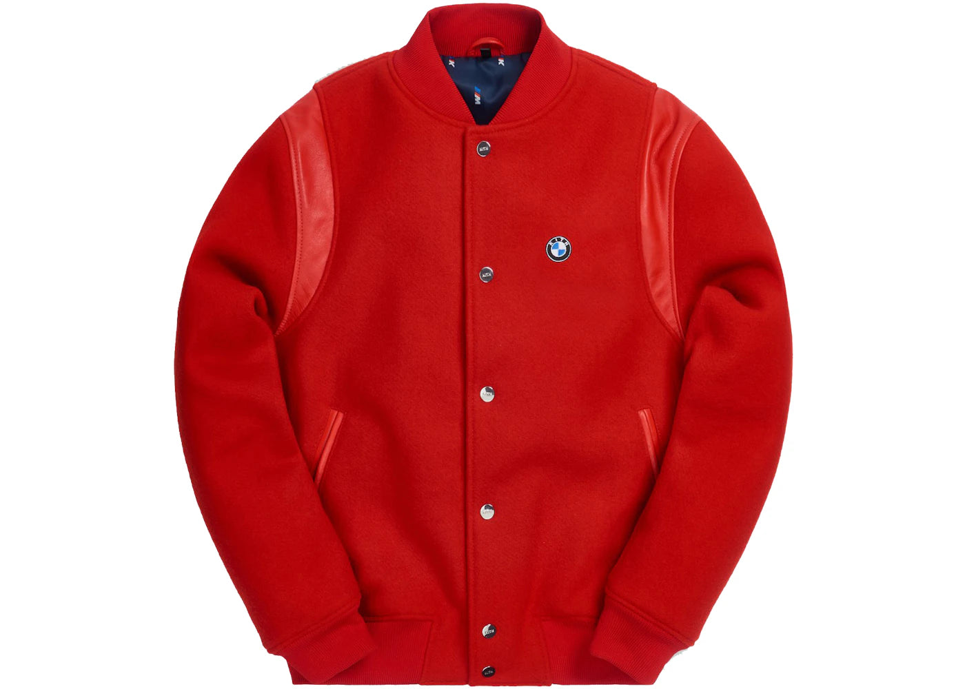 Kith x BMW Wool Bomber Red -1