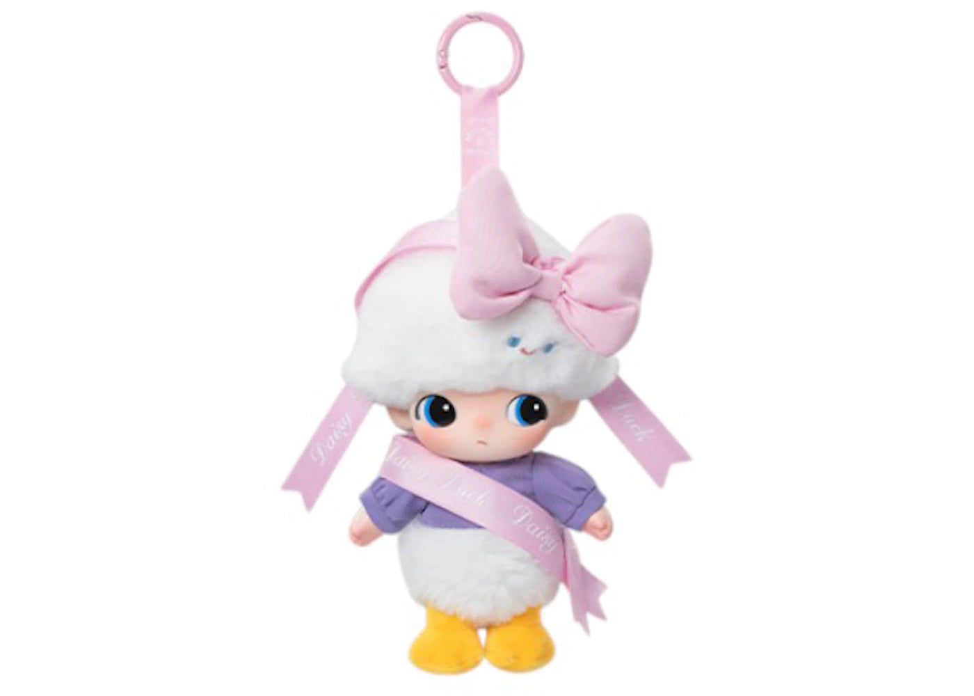 Pop Mart DIMOO World x Disney Series Daisy's Gift Vinyl Plush Keychain-1