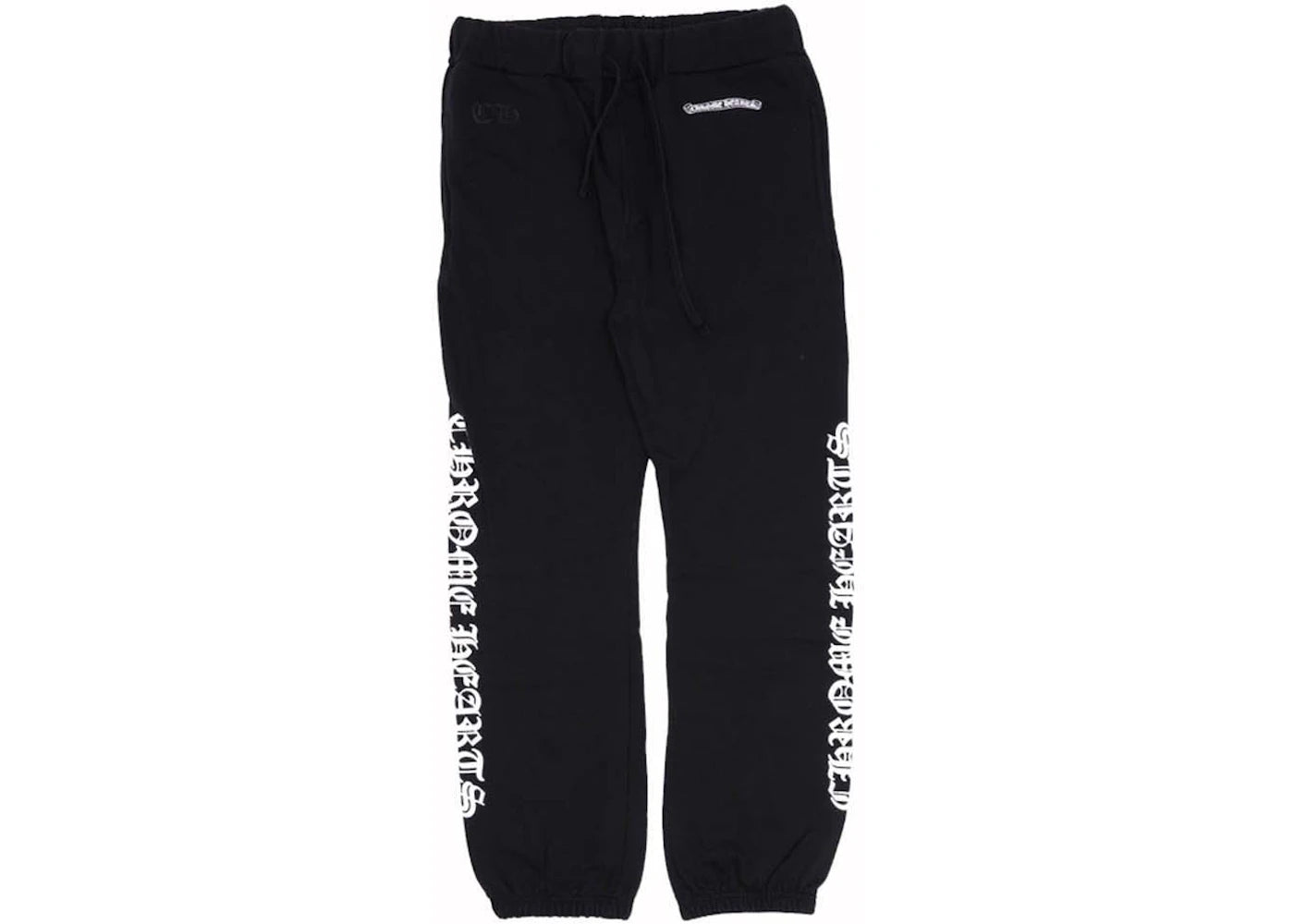 Chrome Hearts Logo Sweatpants Black -1
