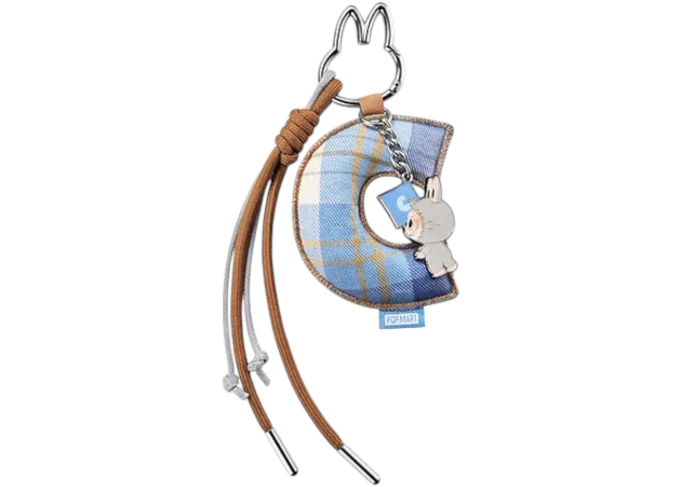 Pop Mart Labubu The Monsters Pin for Love Series "C" Letter Pendant -1