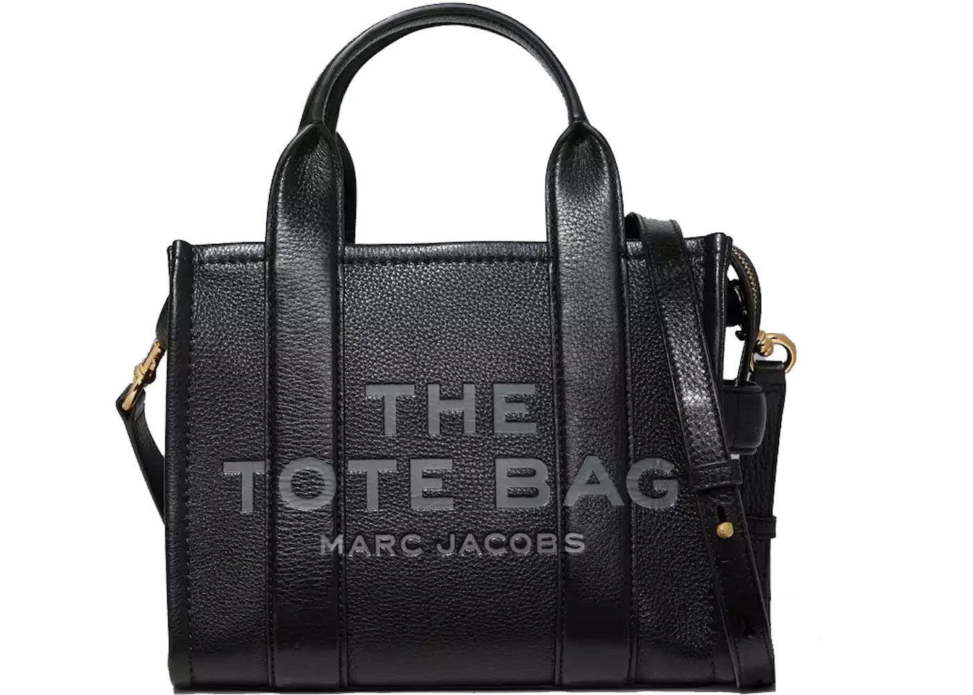 Marc Jacobs The Leather Tote Bag Small Black -1