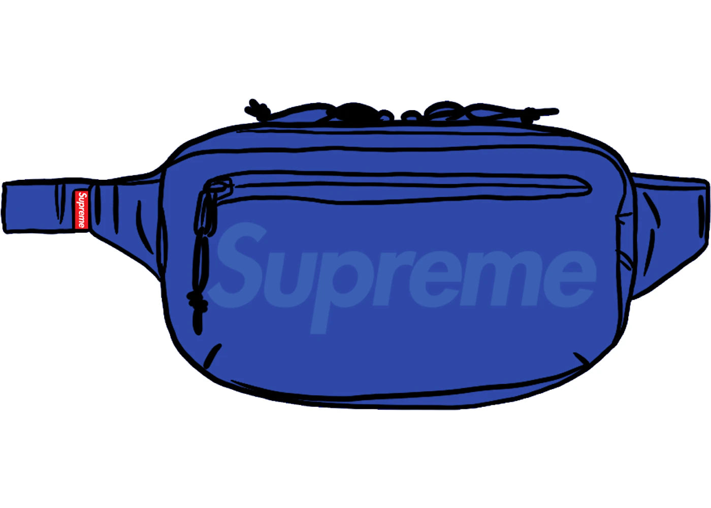Supreme Waist Bag (SS21) Royal -1