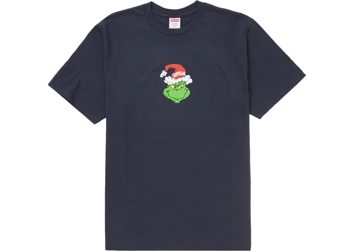 Supreme Grinch Tee Navy -1