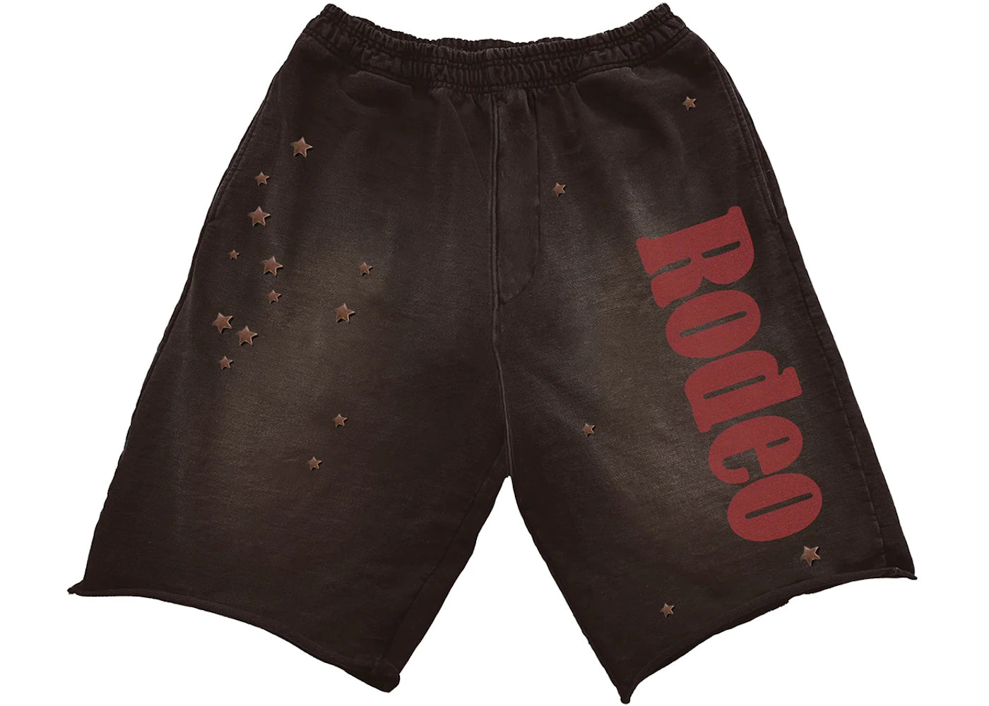Travis Scott Cactus Jack x Sp5der Days Before Rodeo Shorts Black -1