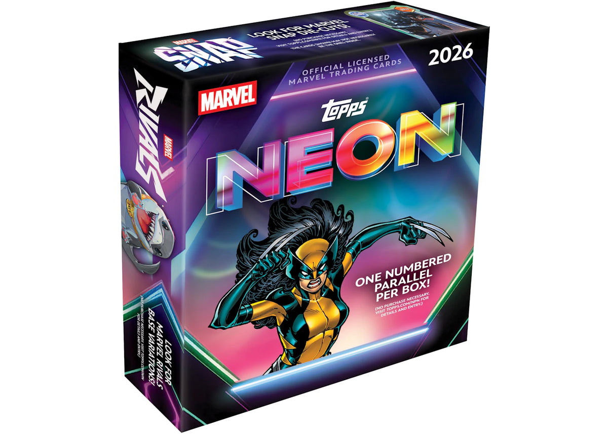 2026 Topps Neon Marvel Mega Box -1