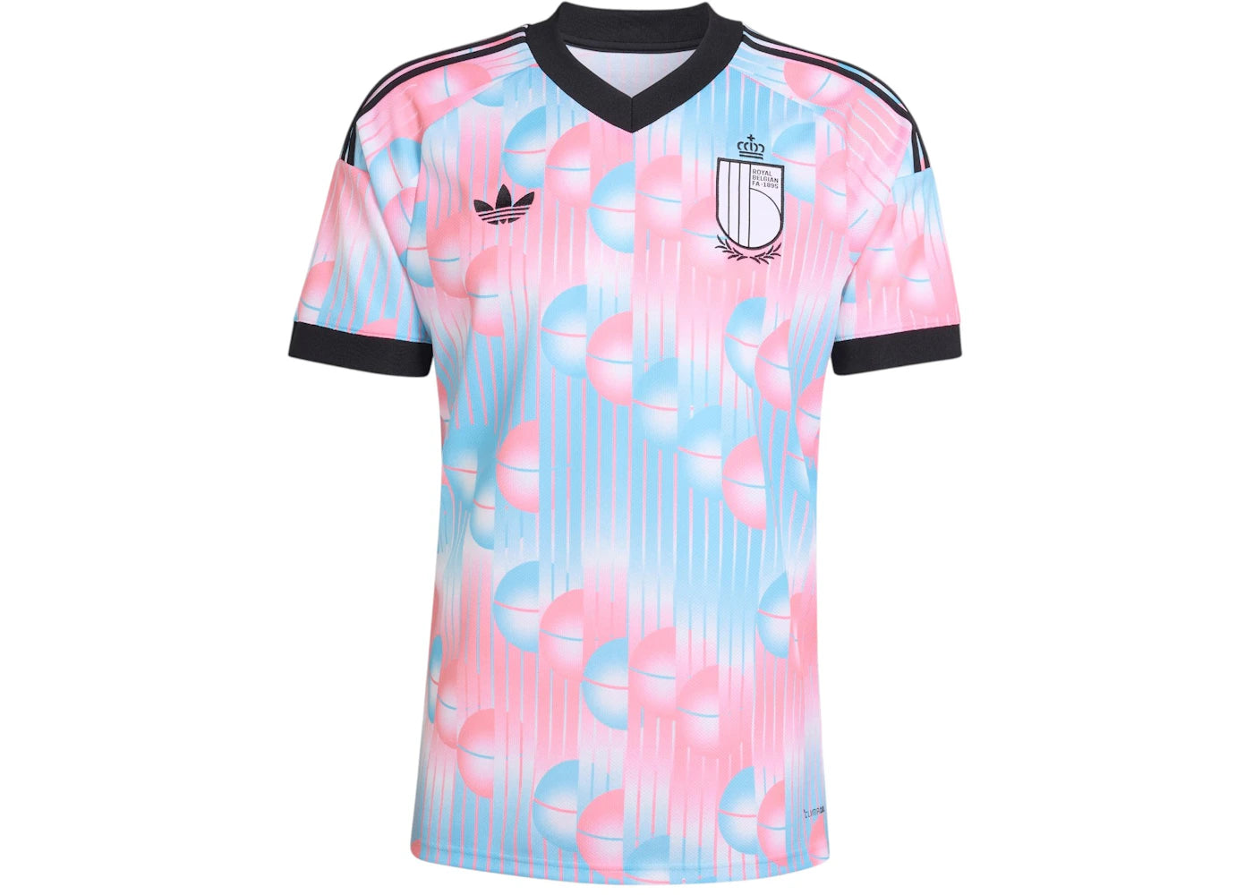 adidas Belgium 26 Away Jersey Frozen Blue/Black -1