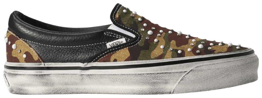 Vans LX Classic Slip-On 98 Pearlized Pack Camo Black -1