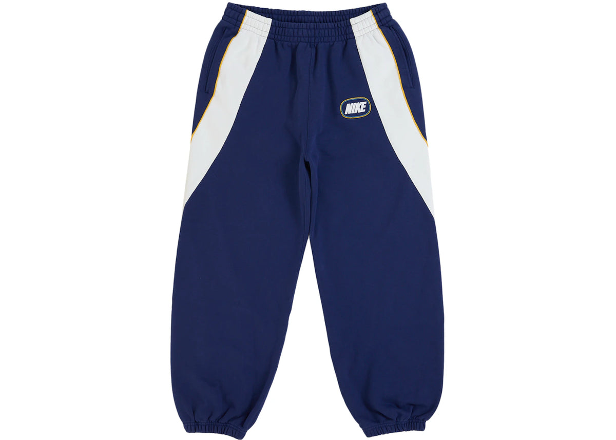 Supreme Nike Paneled Sweatpant Navy -1