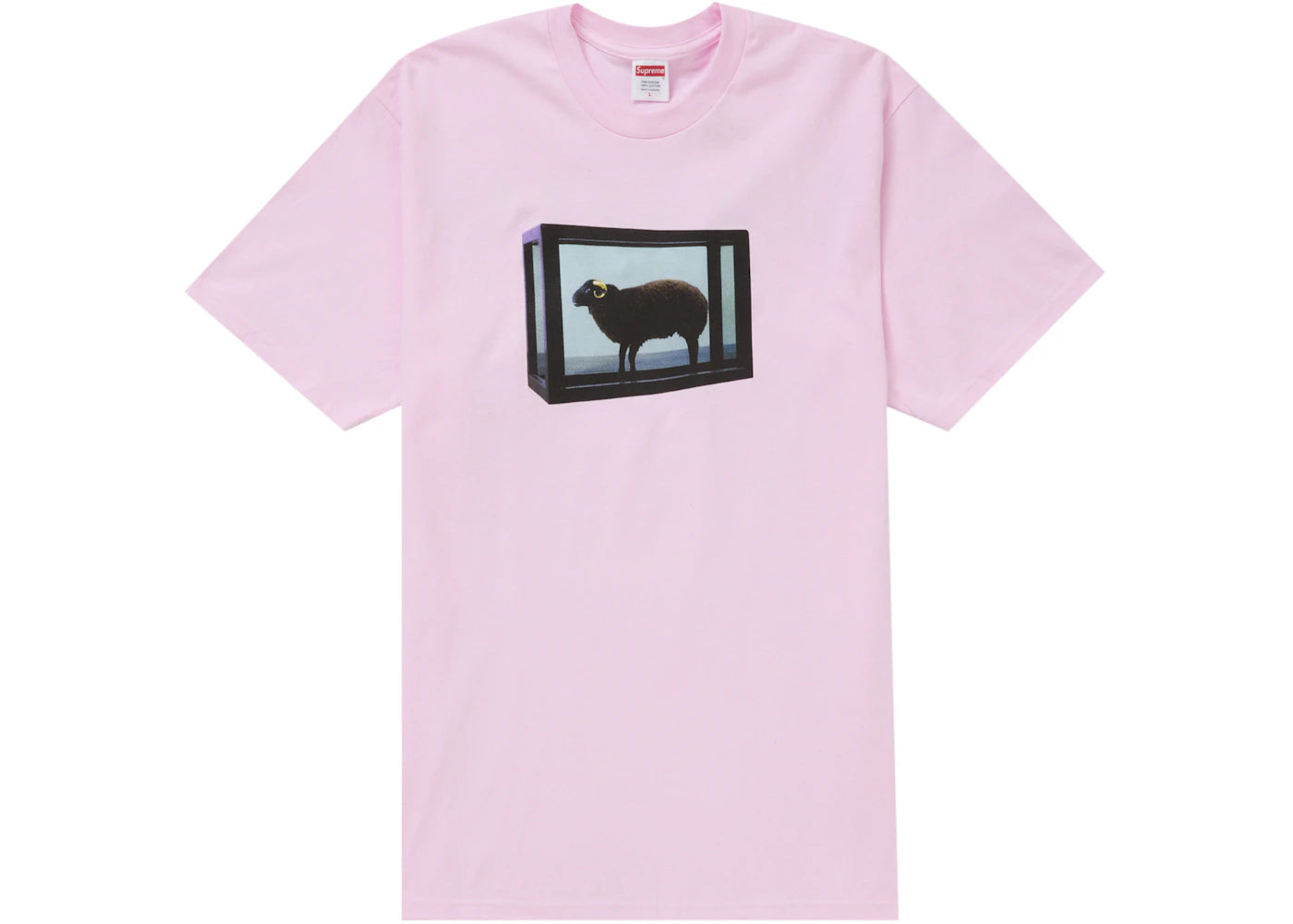 Supreme Damien Hirst Tee Light Pink -1