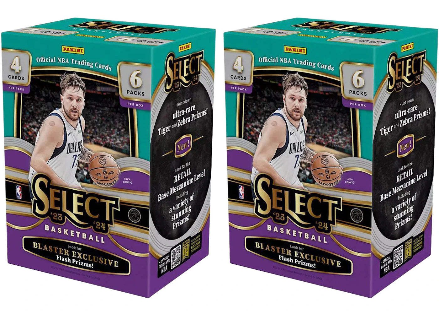 2023 Panini Select Basketball Blaster Box (Flash Prizms) 2x Lot -1