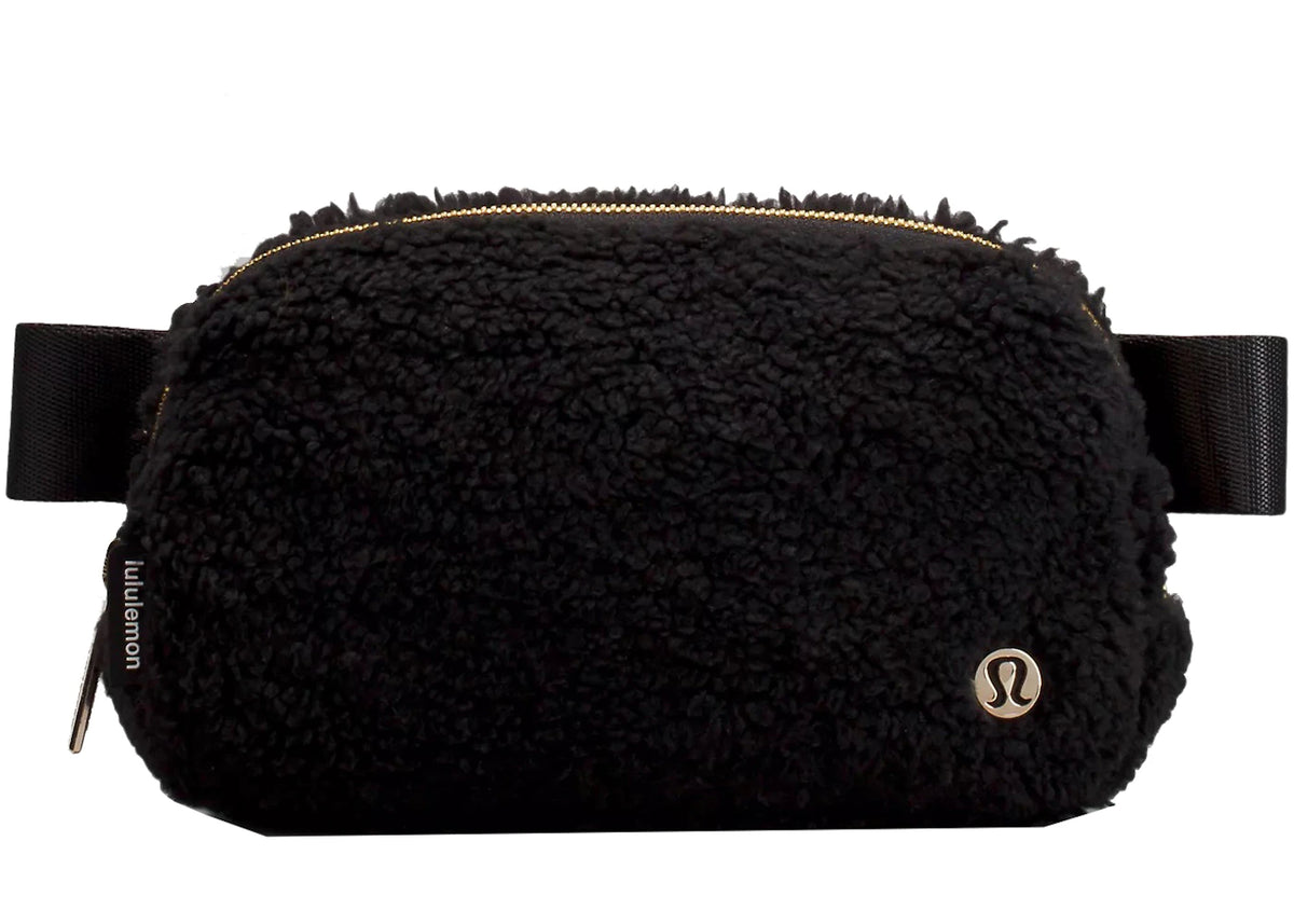 Lululemon Everywhere Fleece Belt Bag Crossbody Bag Black -1