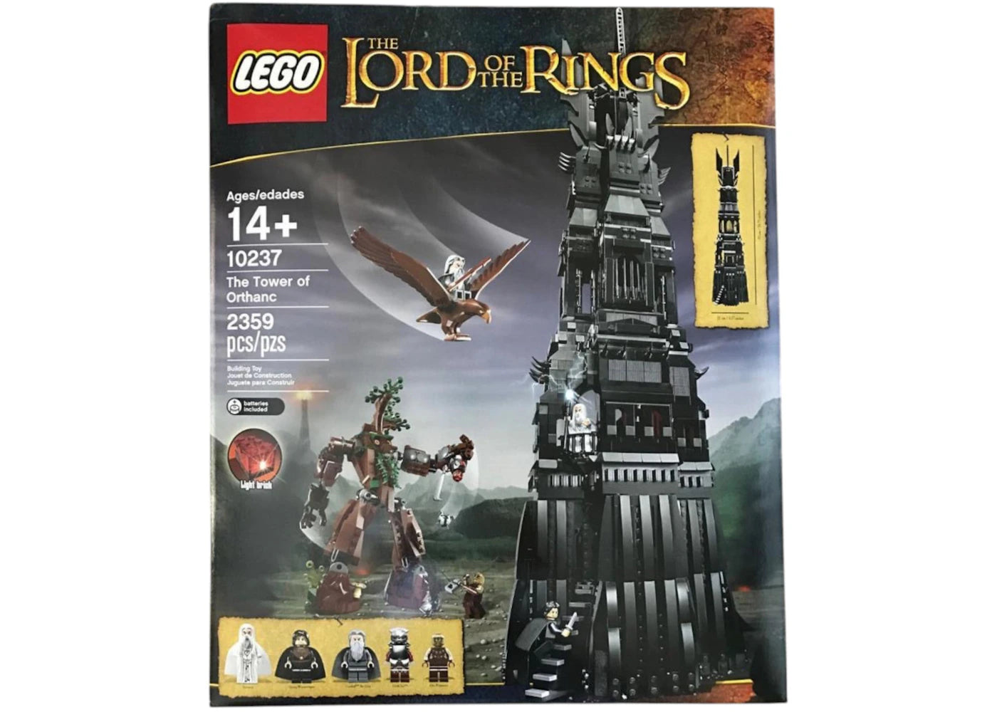 LEGO The Lord of the Rings The Tower of Orthanc Set 10237 -1
