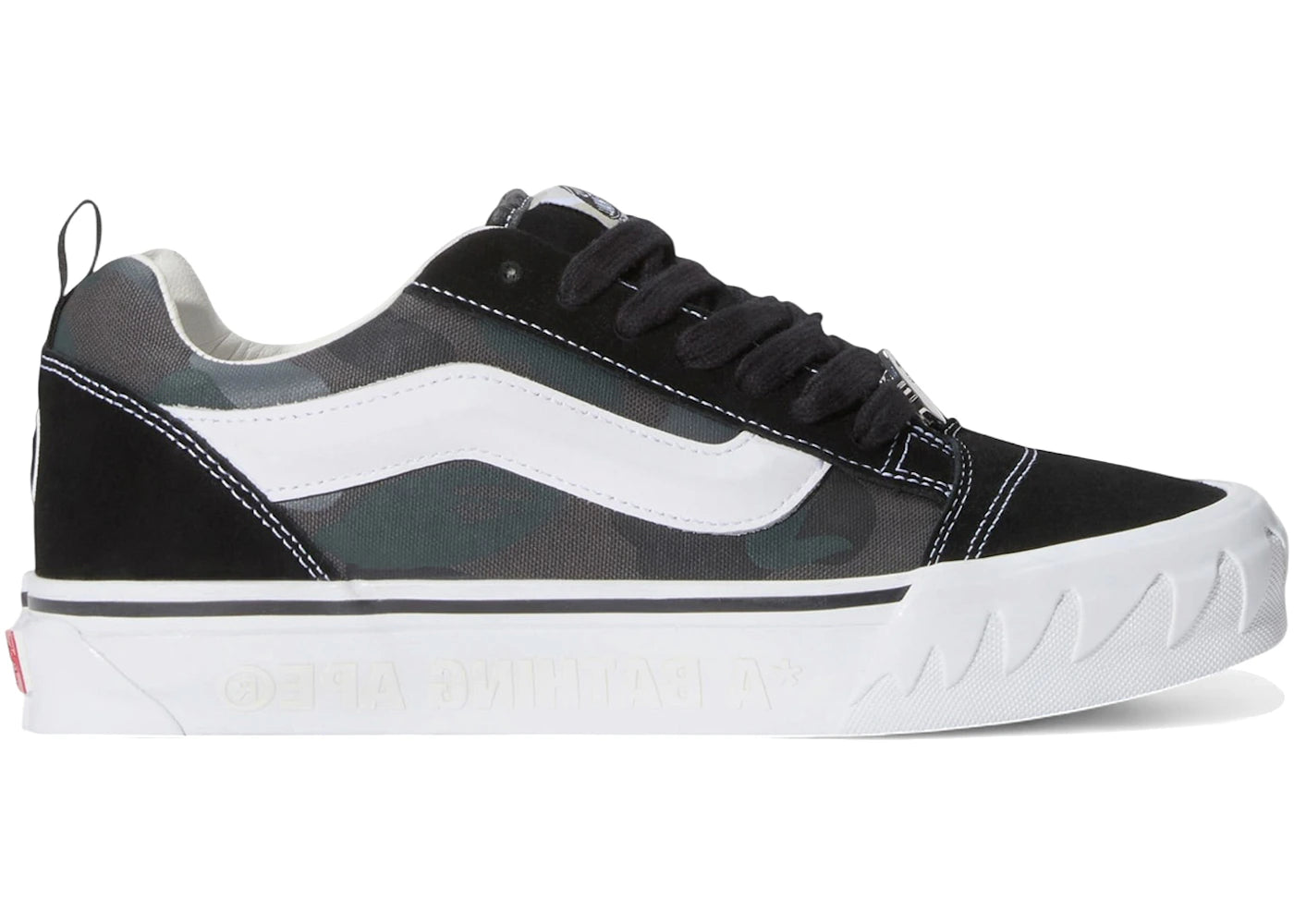 Vans Knu Skool Bape Camo Black -1